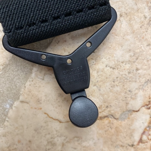 Hold up Suspender company black suspenders OS - Picture 3 of 7